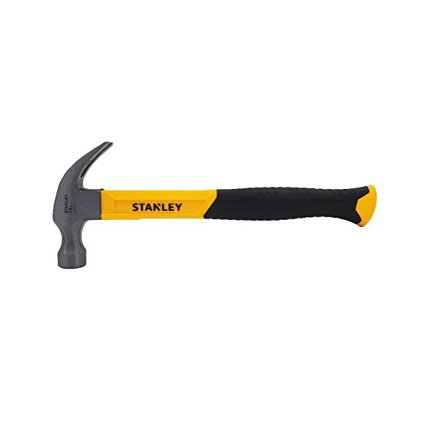 16OZ CURVE CLAW FIBERGLASS HAMMER - Nailing Hammers